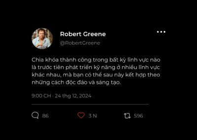 Kết hợp kỹ năng theo những cách độc đáo và sáng tạo.